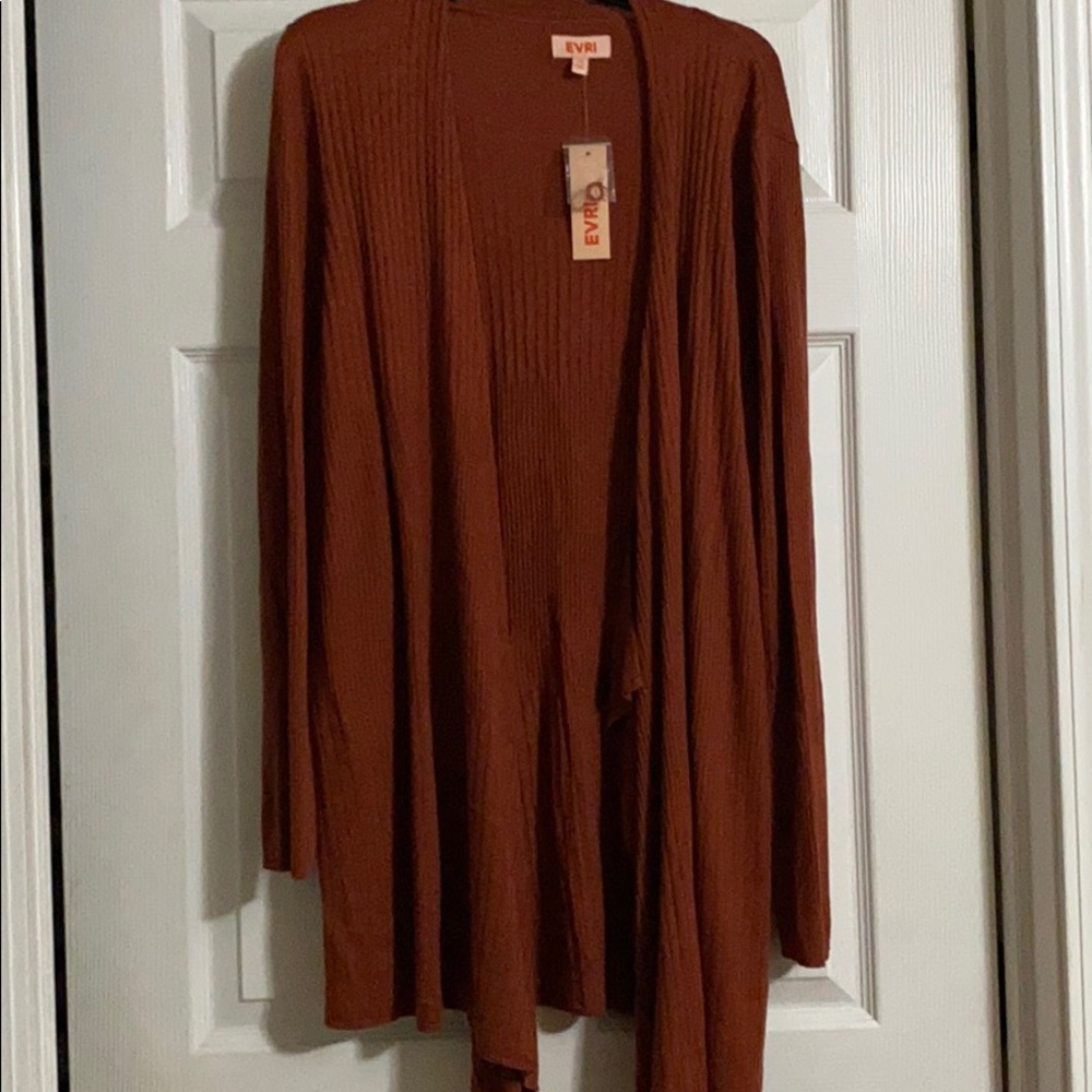 Open front lightweight cardigan sweater